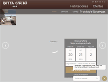 Tablet Screenshot of hotelgaudibarcelona.com